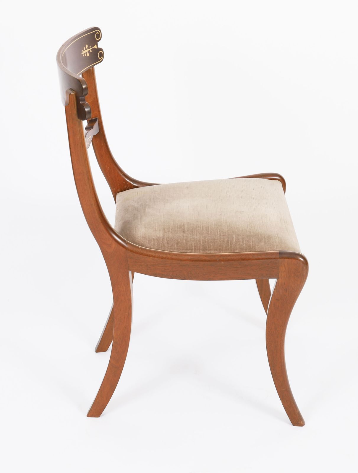 Vintage Set 8 Shield Back Dining Chairs By William Tillman  20th C photo Furniture