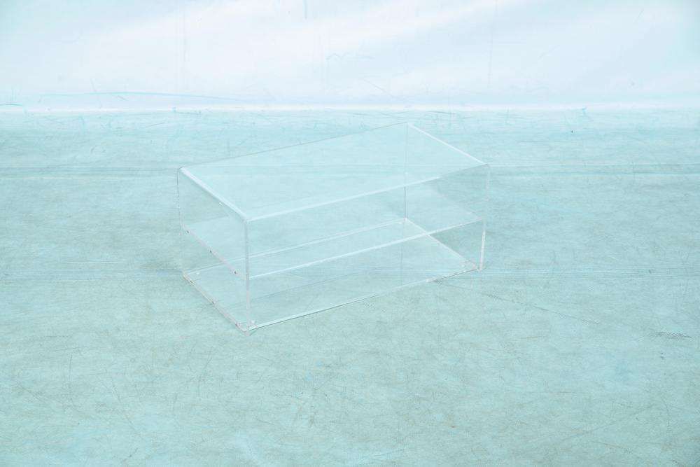 Space Age Dressoir Acrylglas, Ghost Sidetable Jaren 1970 photo vinterior