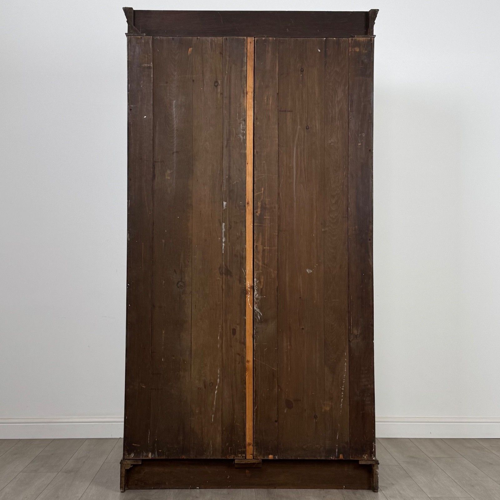 Antique 20th Century Edwardian Wardrobe In Walnut ( Af 5593 ) photo vinterior