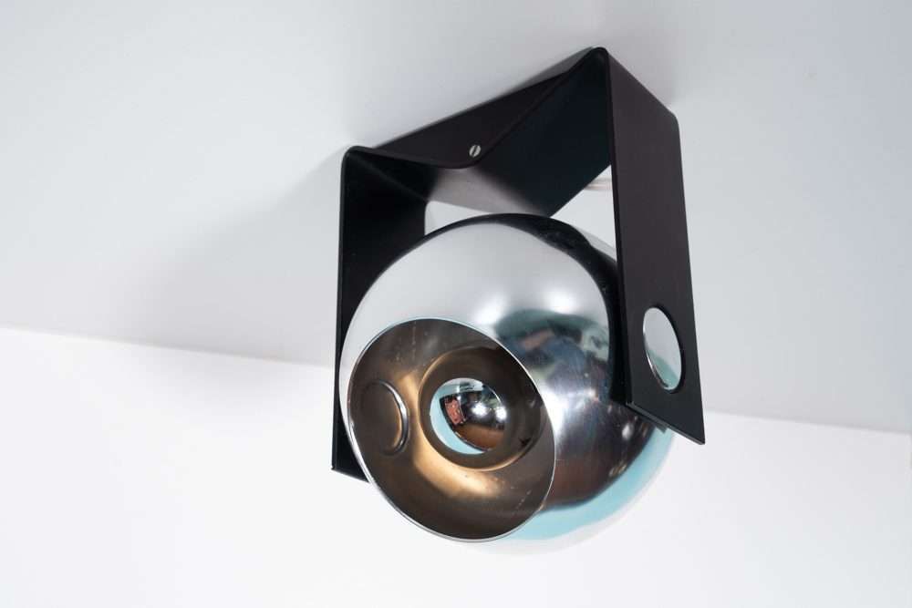 Space Age Jaren '70 Bollamp – Tafel , Wand  Of Plafondlamp photo Verlichting