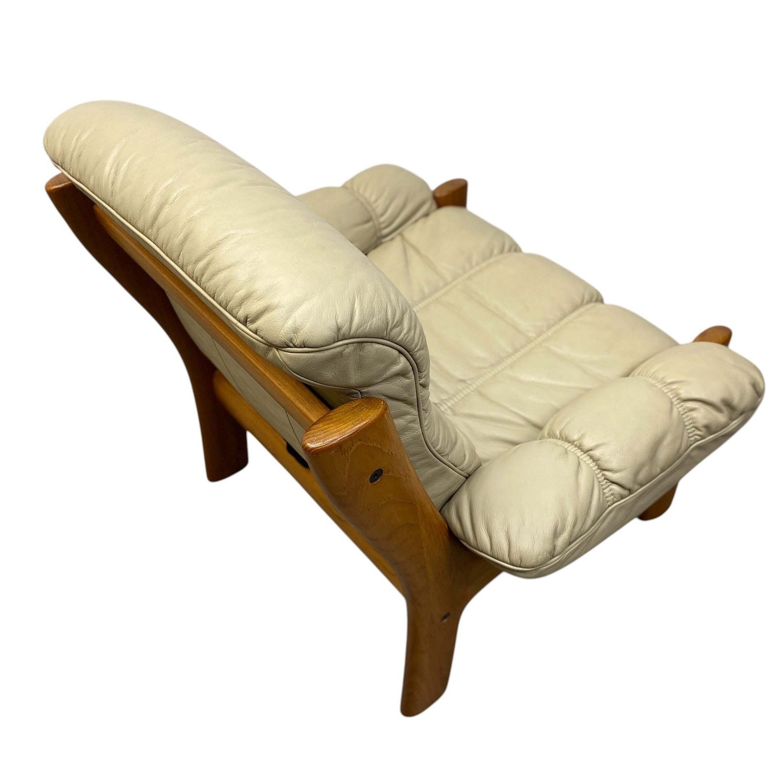 Ekornes 'Montana' Armchair Ottoman Norwegian photo buy