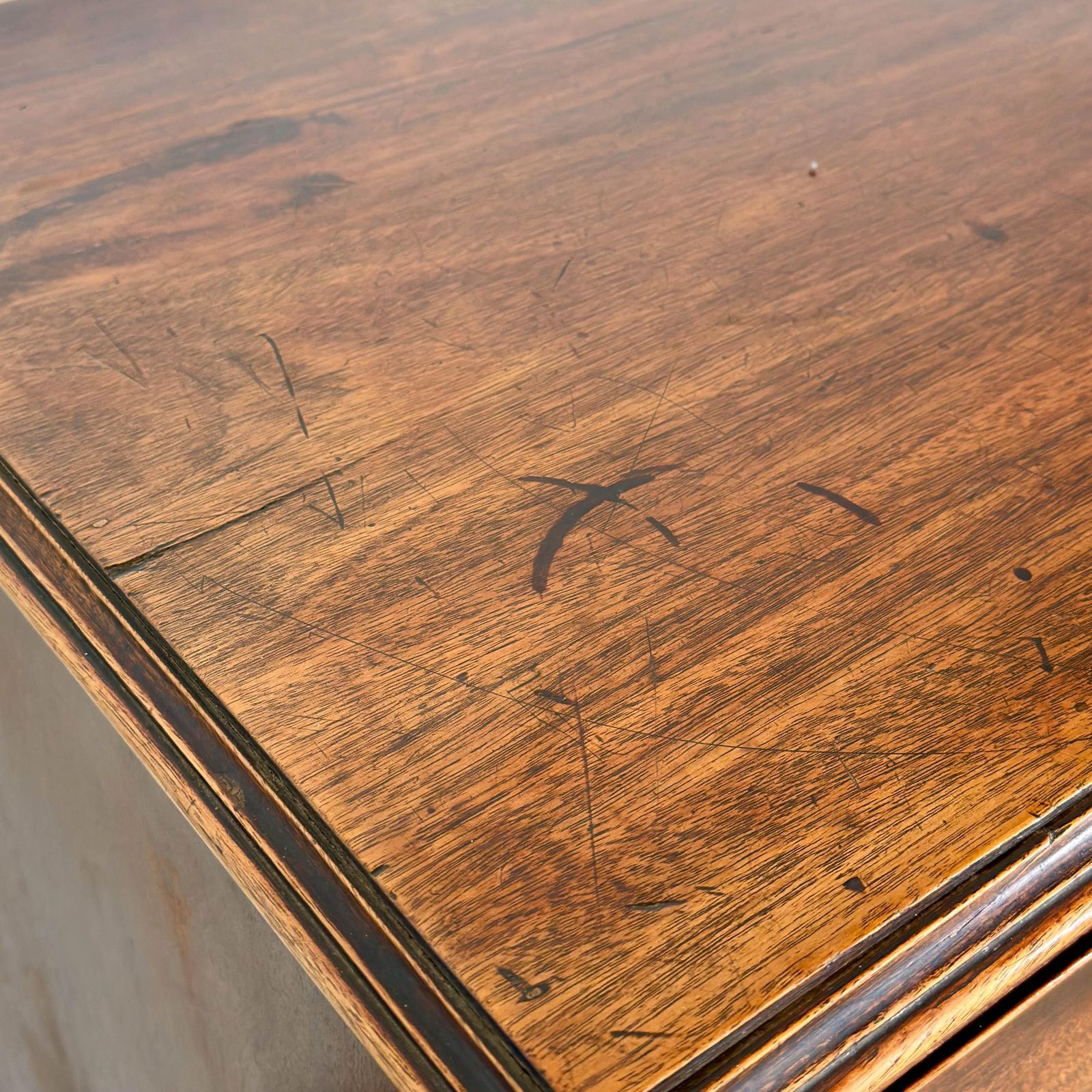 Antique Georgian Mahogany Chest Of Drawers | Antique Storage | Bedroom Drawers | Antique Chest Of Drawer photo vintage