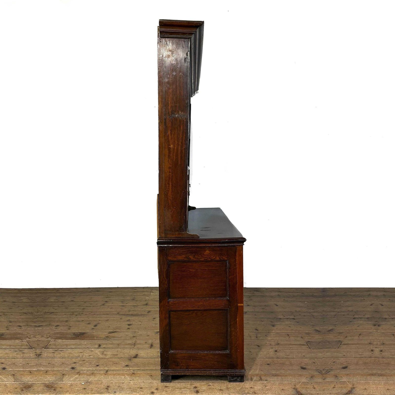 Antique Georgian Oak Dresser | Welsh Dresser | Antique Oak Dresser | Kitchen Dresser | Welsh Furniture photo vintage