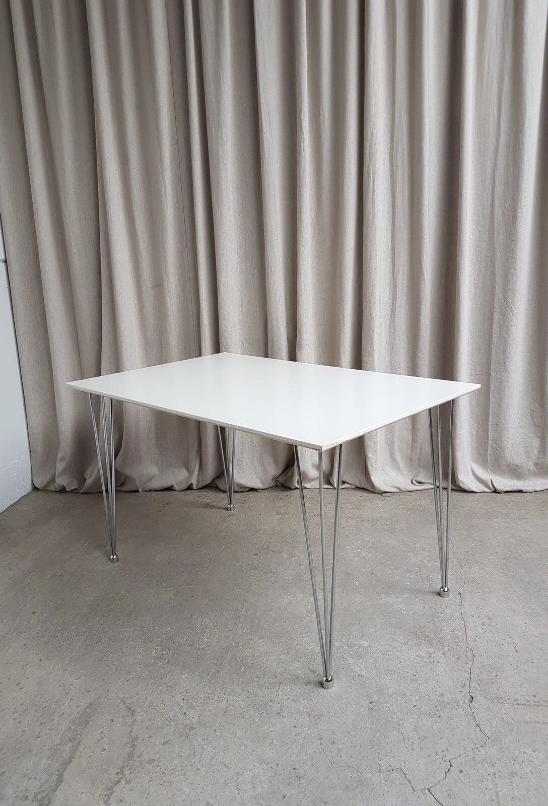 Vtg Late Mid Century Style Modernist Desk Dining Table Danish Scandi Retro R270 photo buy