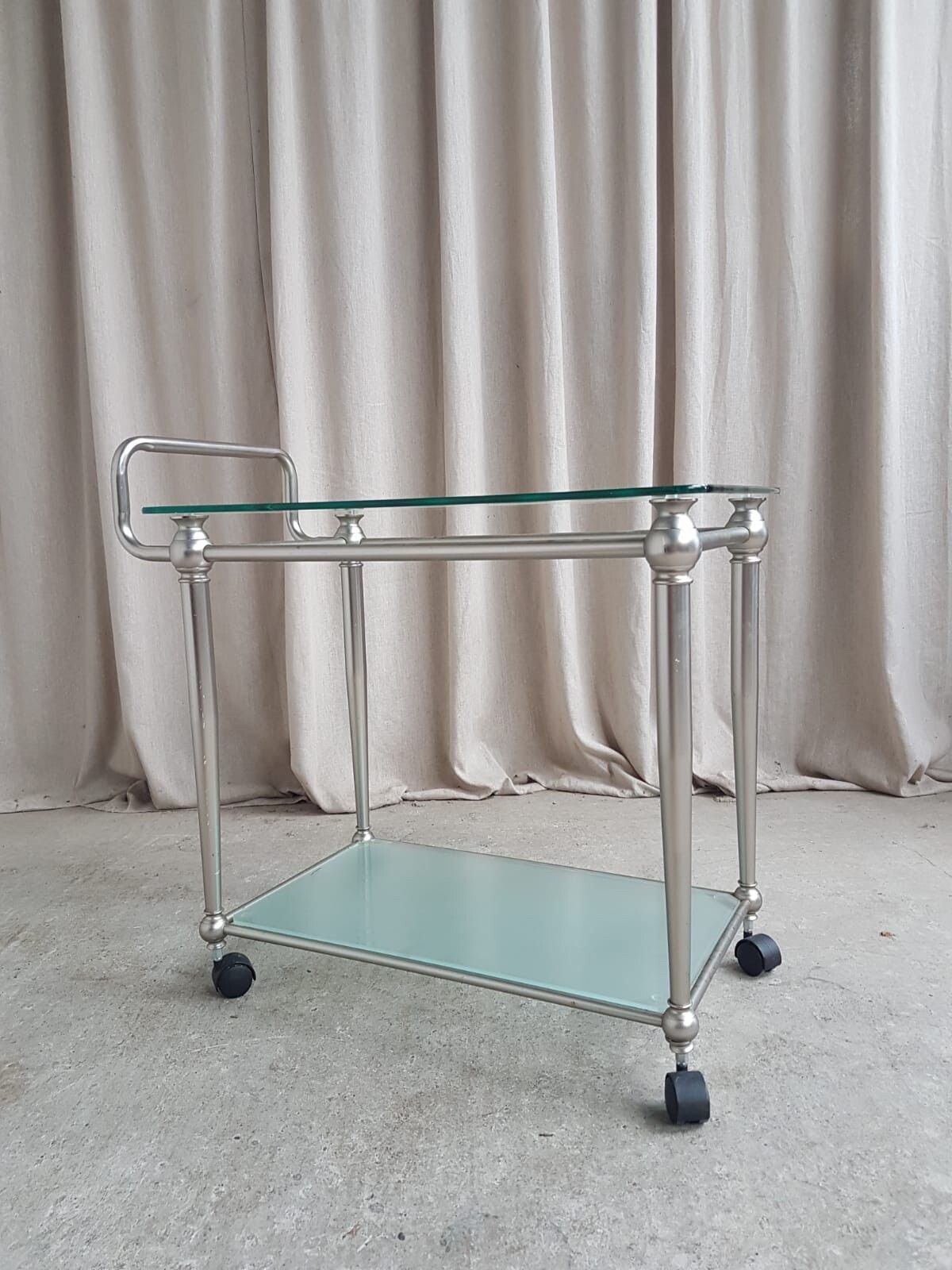 Vtg Mid Century Style Bar Side Table Trolley Retro R603 photo furniture