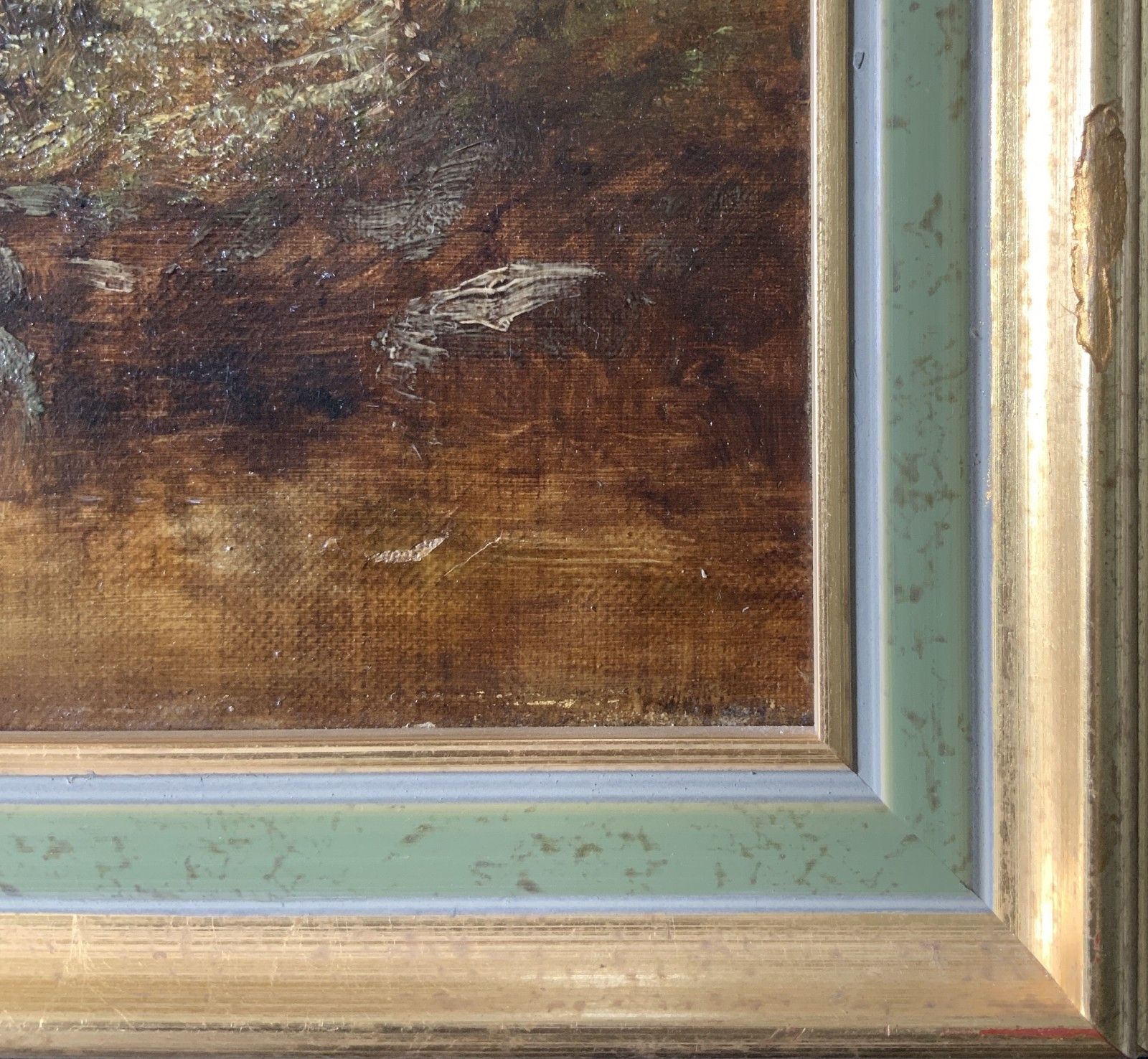 photo furniture Near Bethesda, North Wales Original Signed 19th Century Landscape Oil Painting