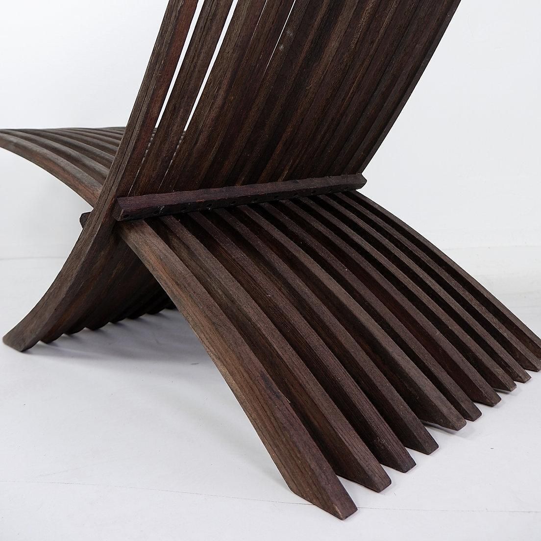 'Nozib' Teak Chair By Nils Ole Zib For Bergafor   20th photo vintage