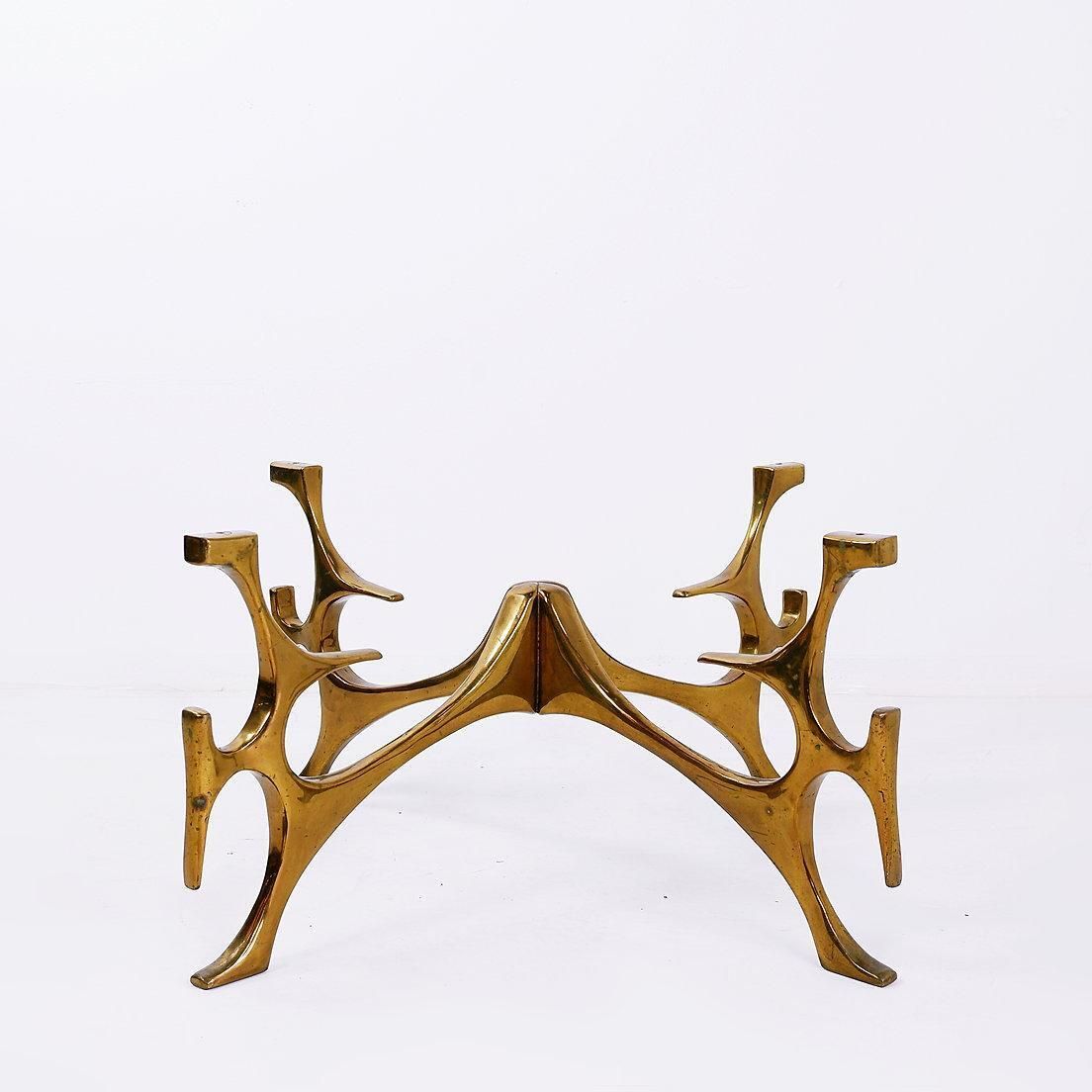 Sculptural Coffee Table In The Style Of Fred Brouard   Circa 1960s photo 3753.0