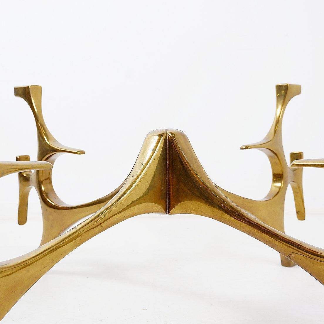 Sculptural Coffee Table In The Style Of Fred Brouard   Circa 1960s photo buy