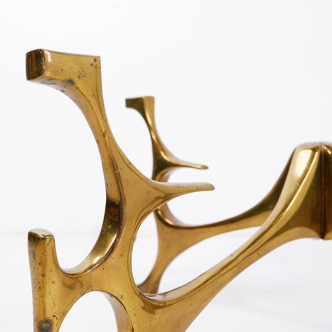 photo vinterior Sculptural Coffee Table In The Style Of Fred Brouard   Circa 1960s