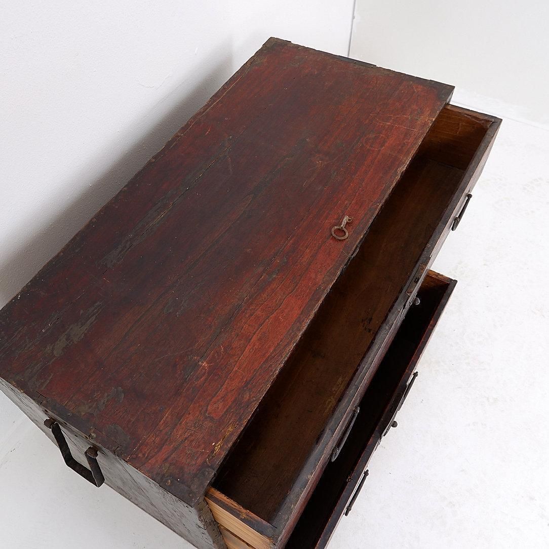 photo for sale 19th Century Antique Japanese Todana Tansu Storage Cabinet