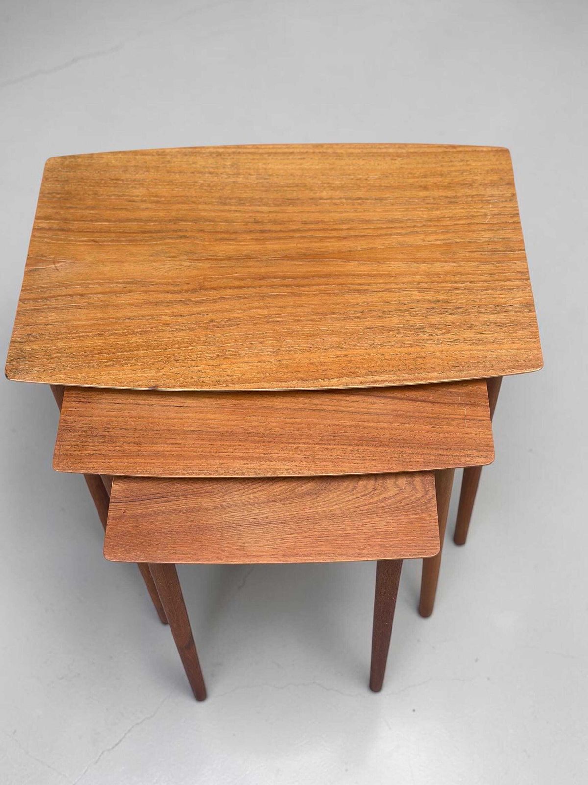 Teak Nest Of Tables, British, Heals C.1960s