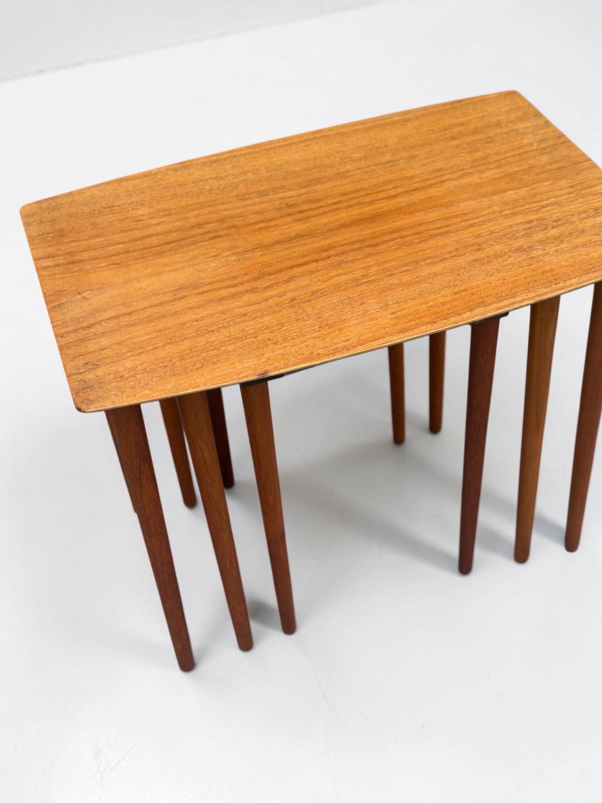 Teak Nest Of Tables, British, Heals C.1960s photo for sale