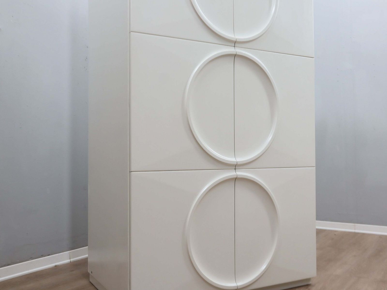 Armoire Space Age F.lli Proserpio laquée blanc, Italie, années 1960 photo 1800.0