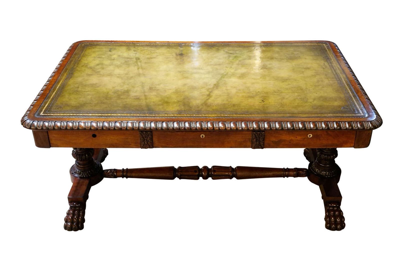 George IV Mahogany Partners Writing Table Attributed To The Manner Of Gillows, Circa 1825 photo furniture
