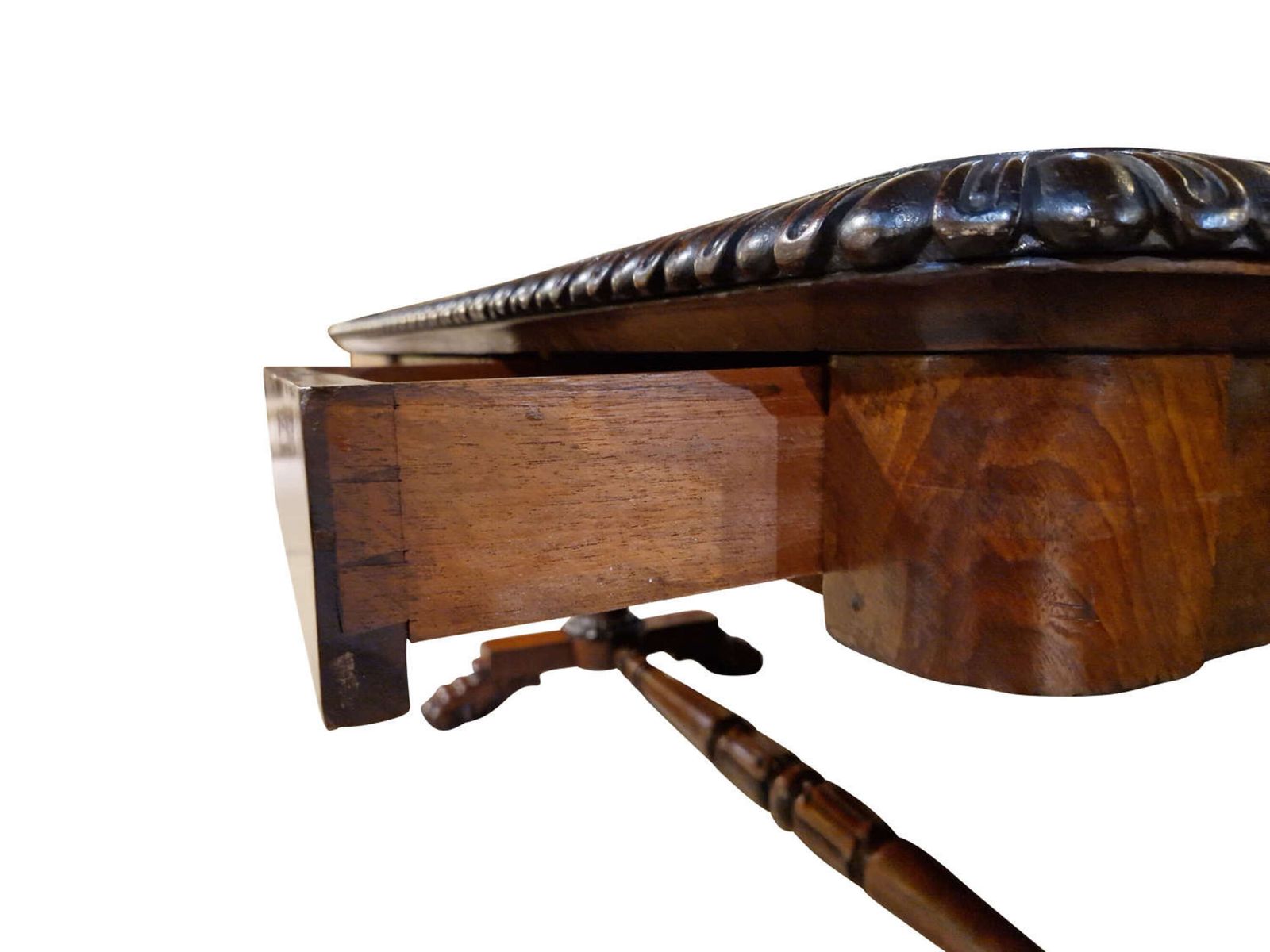 George IV Mahogany Partners Writing Table Attributed To The Manner Of Gillows, Circa 1825 photo vintage