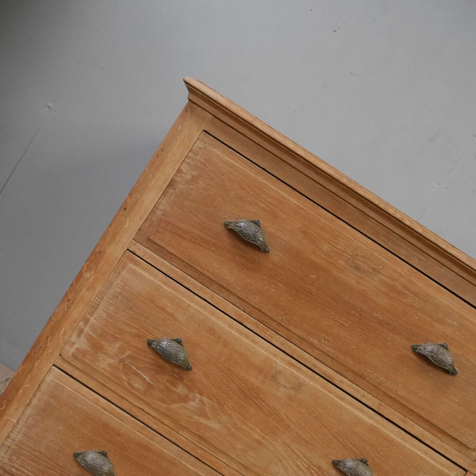 photo for sale Bank Of French Oak Drapers Drawers
