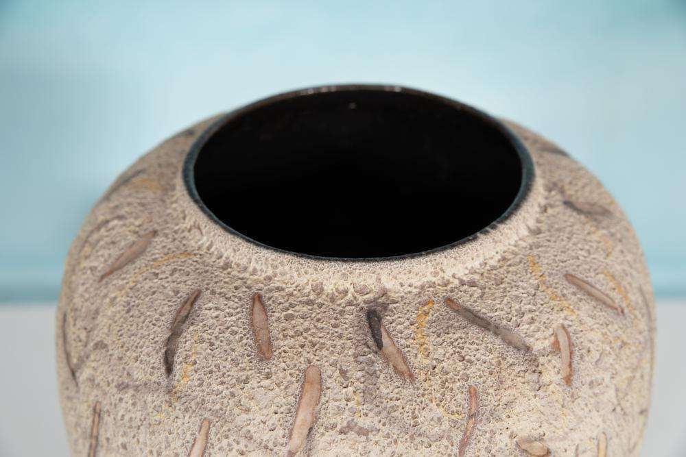 Vintage Keramische Vaas, Fat Lava Glazuur, Foreign Vaas, Jaren 60 photo Woonaccessoires