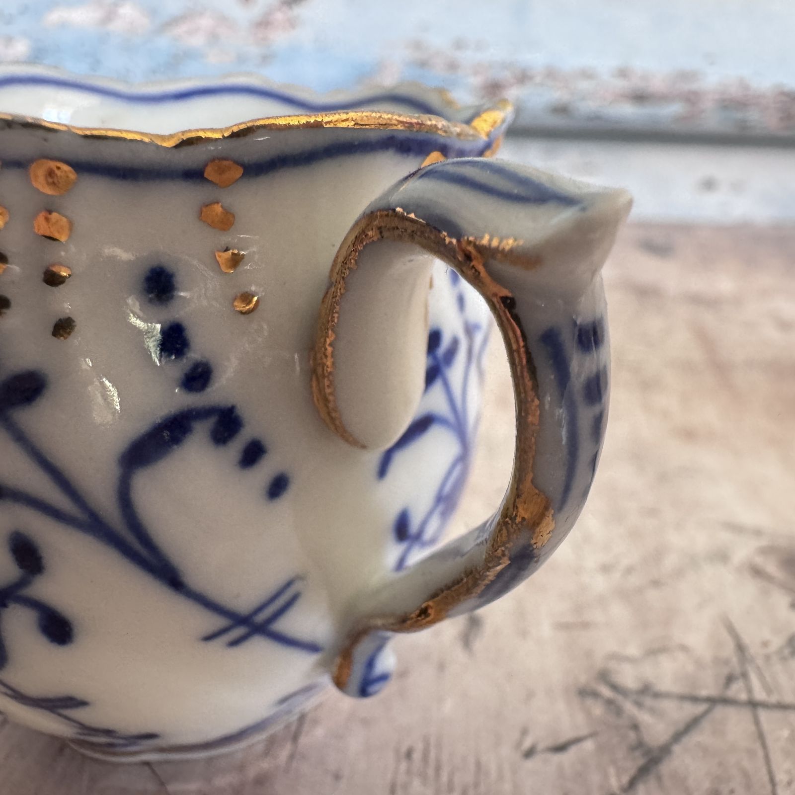 photo furniture Pair Of Antique Tettau Espresso Cups And Saucers