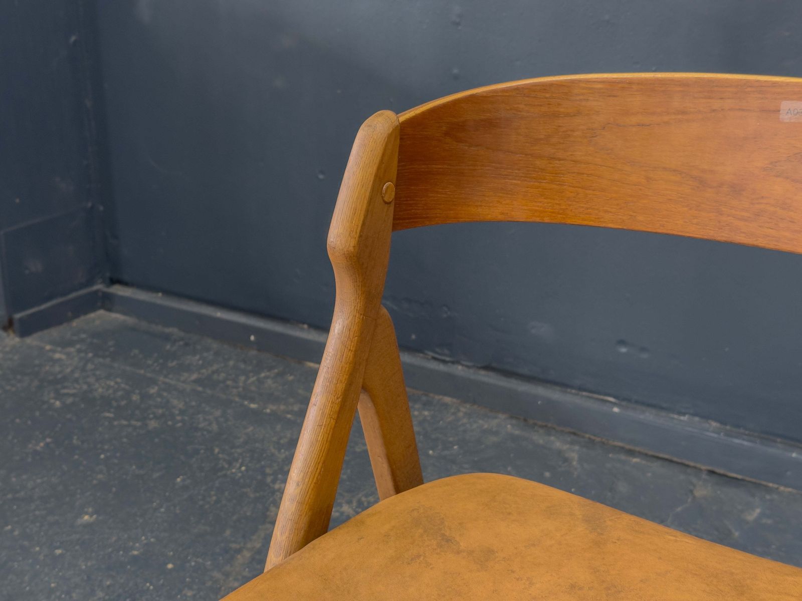 Model 71 Teak And Leather Chair By Henning Kjærnulf photo vinterior