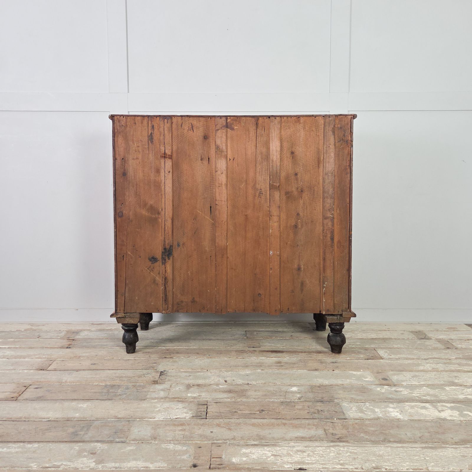 Antique Pine Chest Of Drawer With Five Drawers Farmhouse Style photo furniture