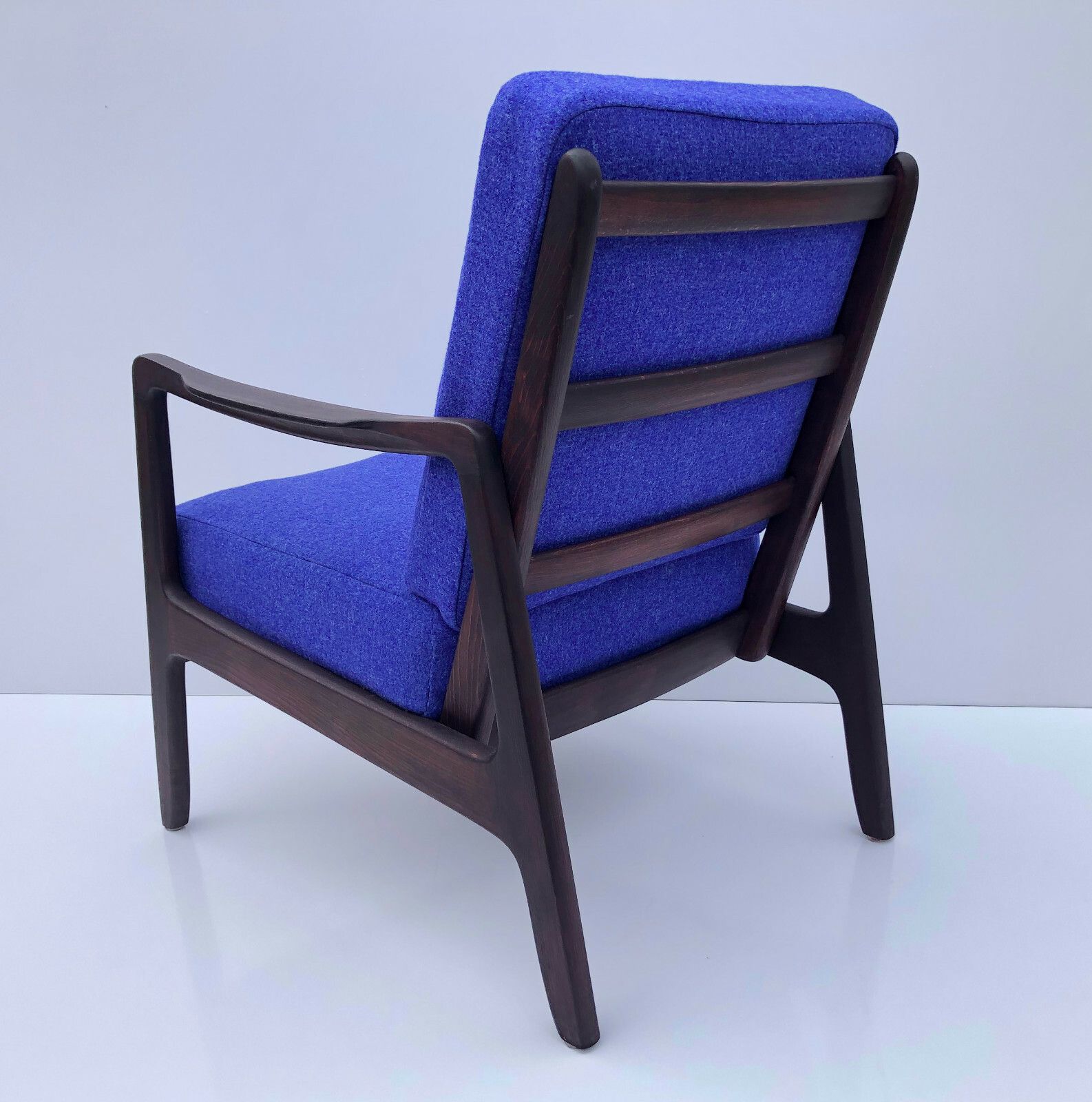 Vintage Retro Danish Armchair Ole Wanscher Model Fd 109  For France & Søn 1950's photo vinterior