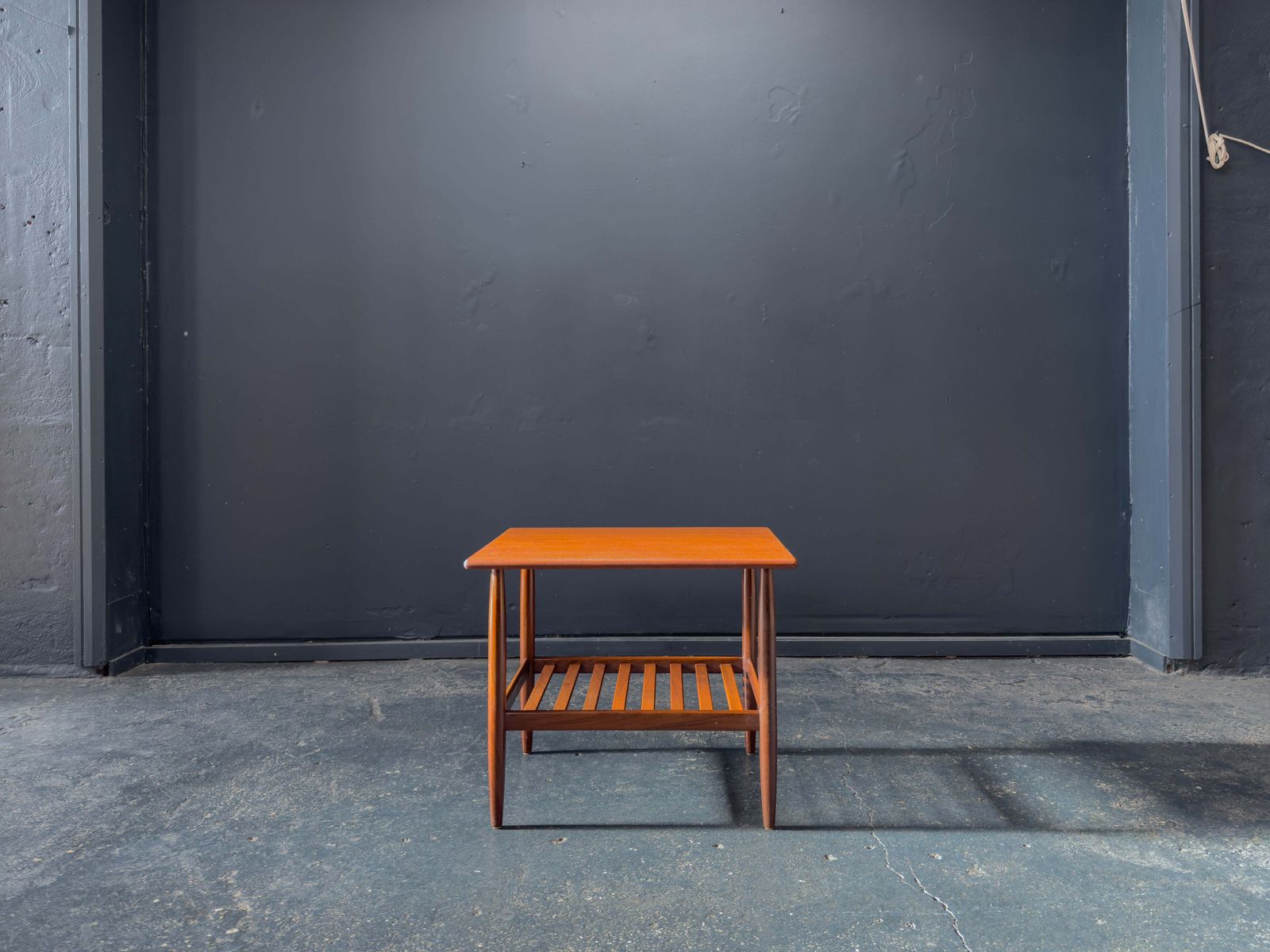 Teak Side Table By Møbelfabrik Toften photo furniture