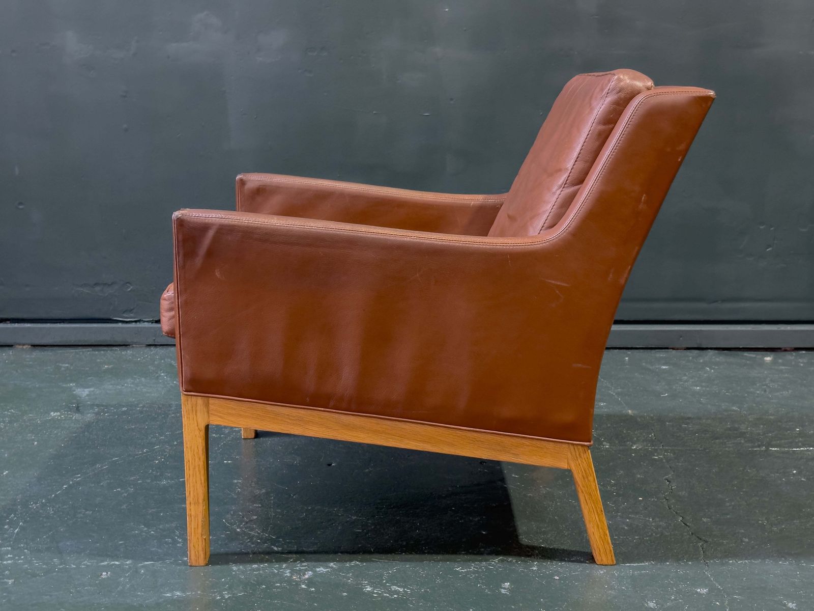 Furniture Easy Chair Model 39 And Stool By Kai Lyngfeldt Larsen & Soren Willadsen photo