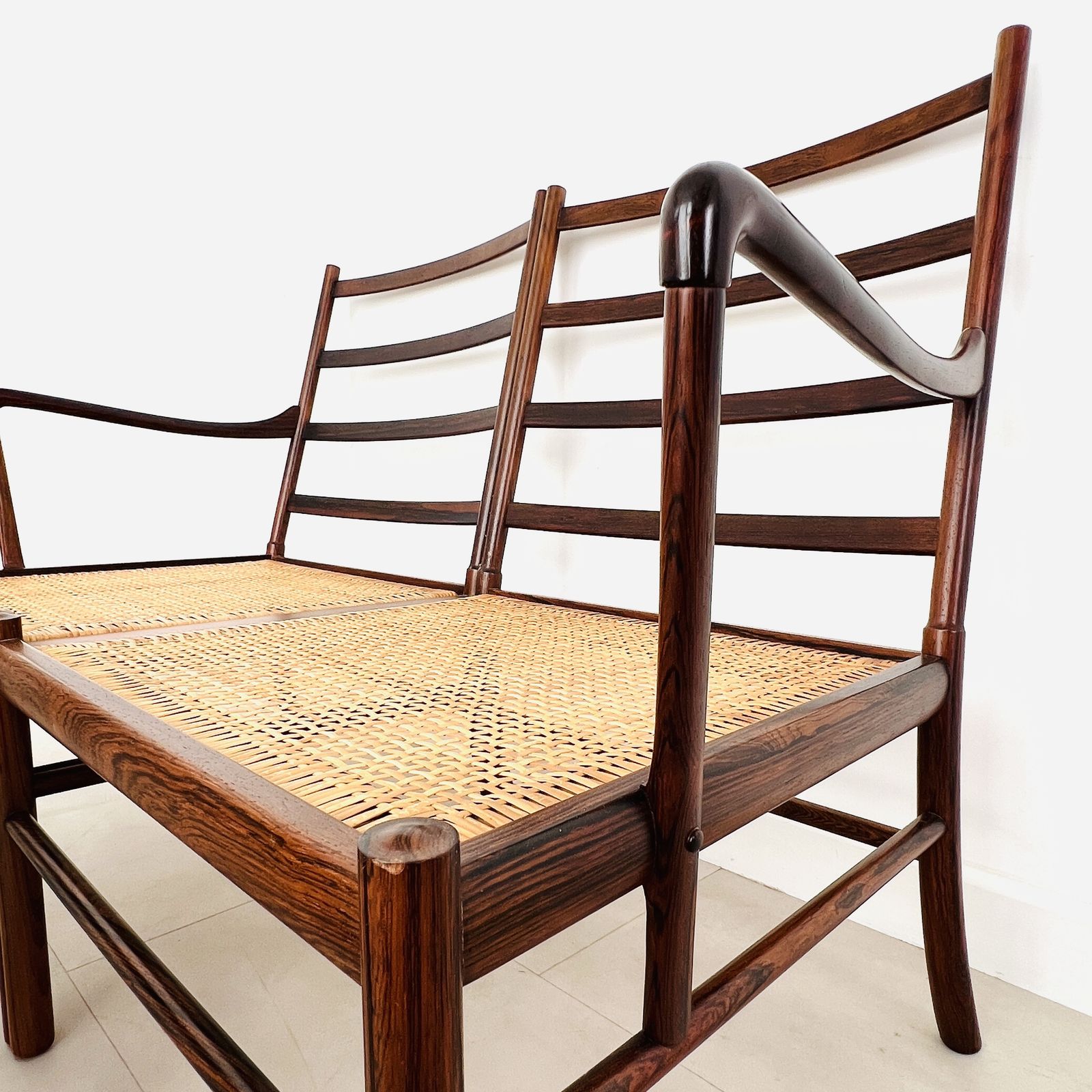 Furniture Danish "Colonial" Salon Suite By Ole Wanscher For Poul Jeppersen photo