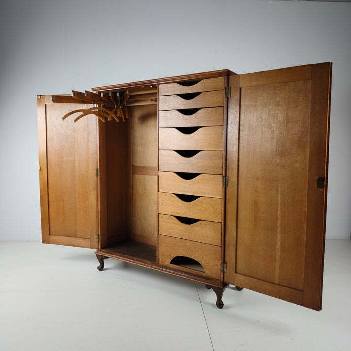 Furniture Early 20th Century Art Deco Wardrobe By Innovation Ingenuities Ltd photo