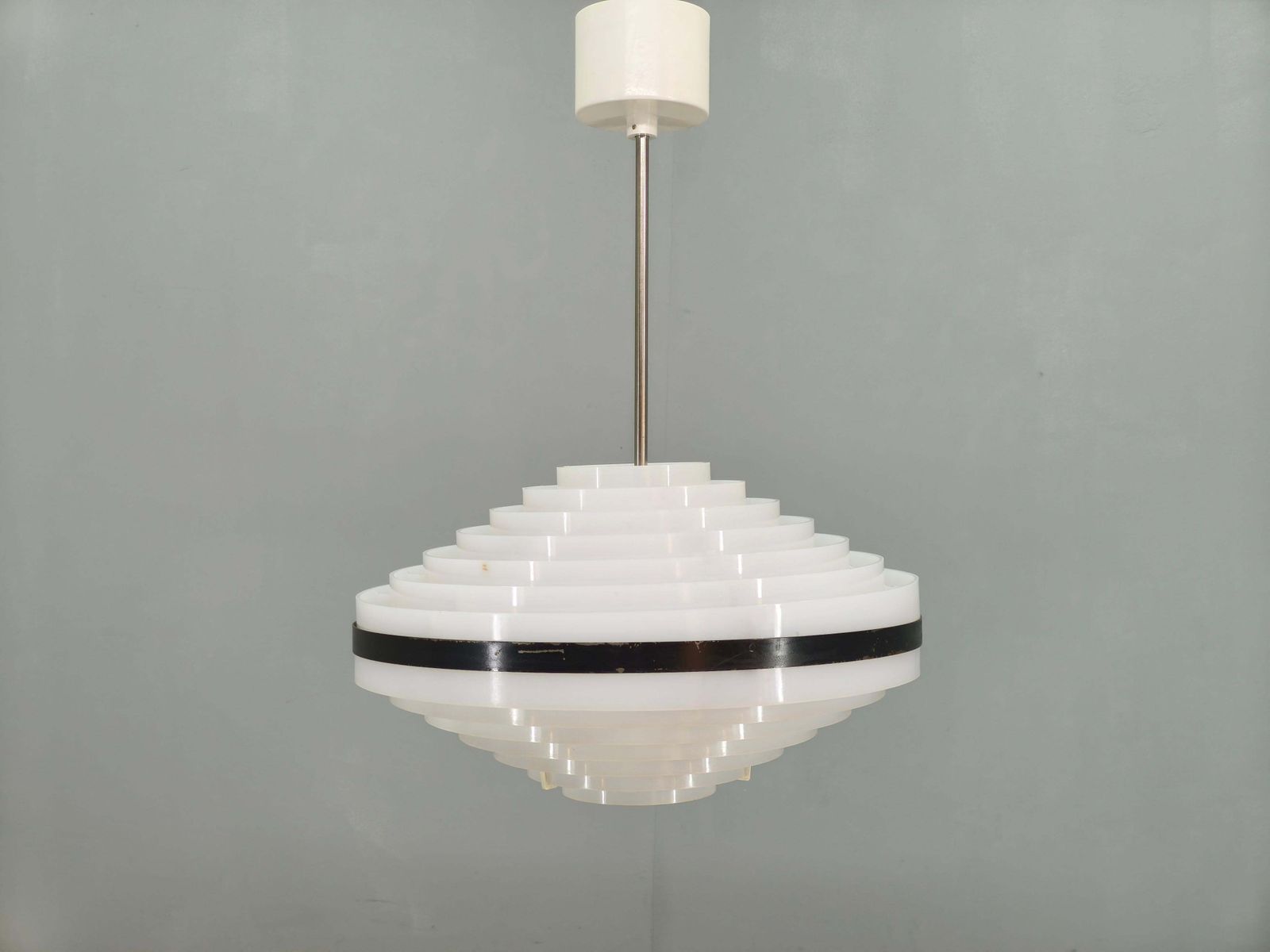 Lampe à suspension Space Age UFO tchécoslovaque, années 1960 photo 358.0