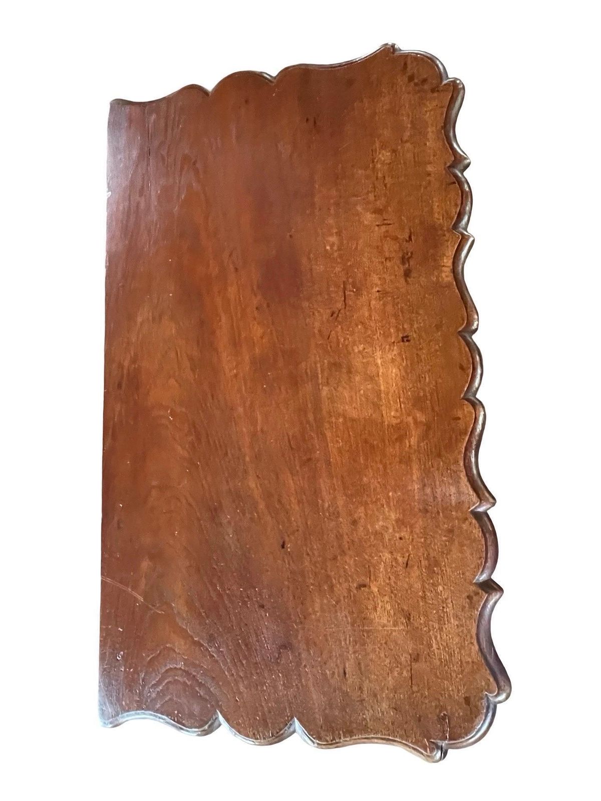 Dutch Walnut Serpentine Front Chest Of Drawers photo vintage