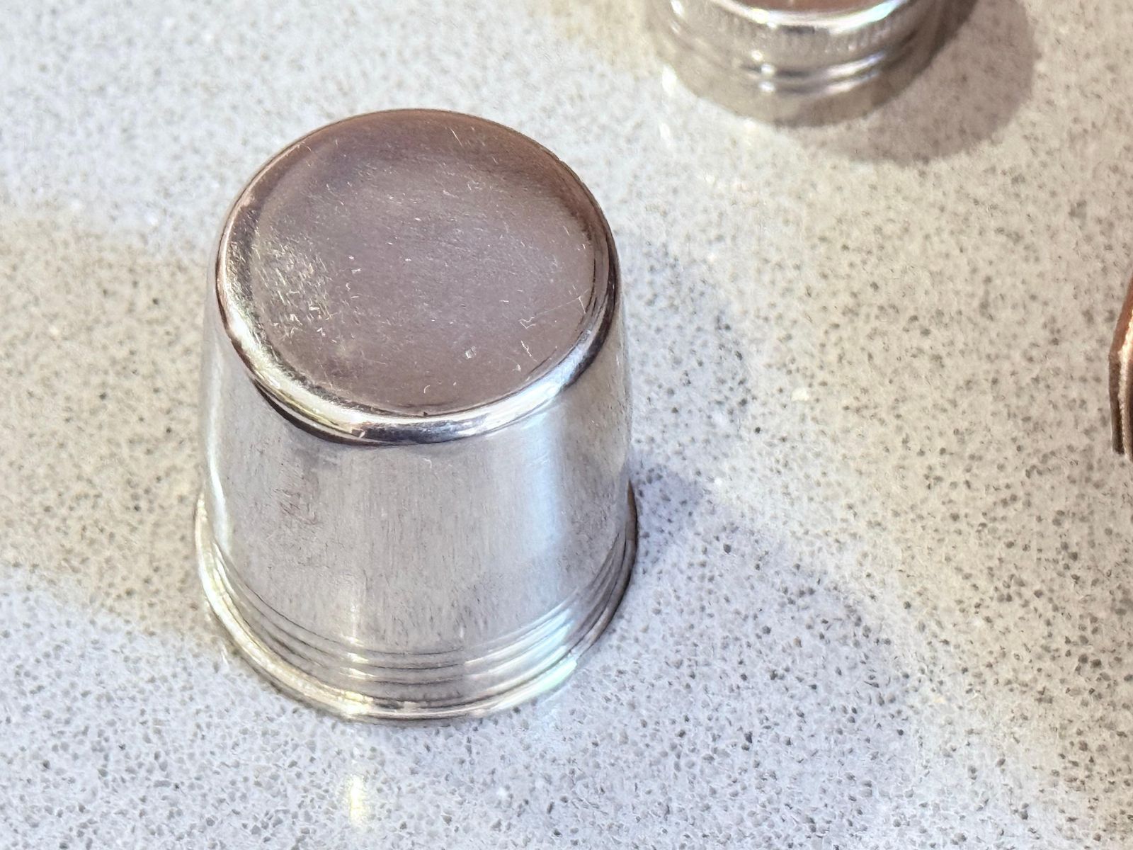 Vintage Stainless Steel Hip Flask Original Leather Carry Case, Gentleman’s Gift photo vintage
