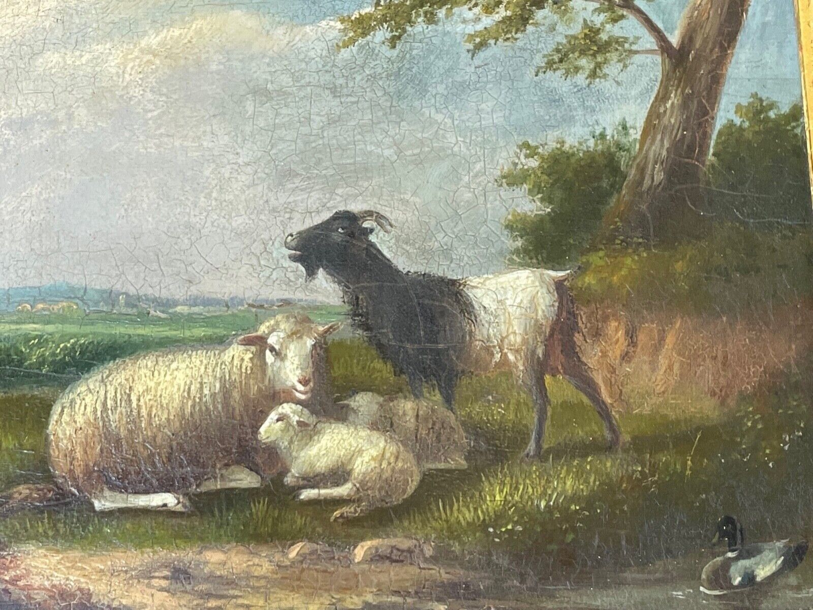 Pair Of Mid 19th Century Belgian Animal Paintings By Franz Van Severdonck photo Art