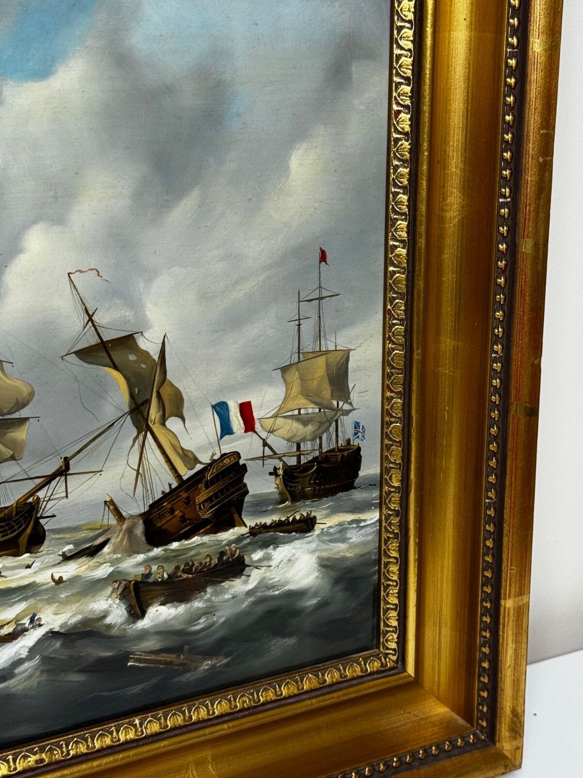 Epic Battle Of Quiberon Bay 1759 Admiral Hawke Victory Vs French Conflans Fleet photo Art