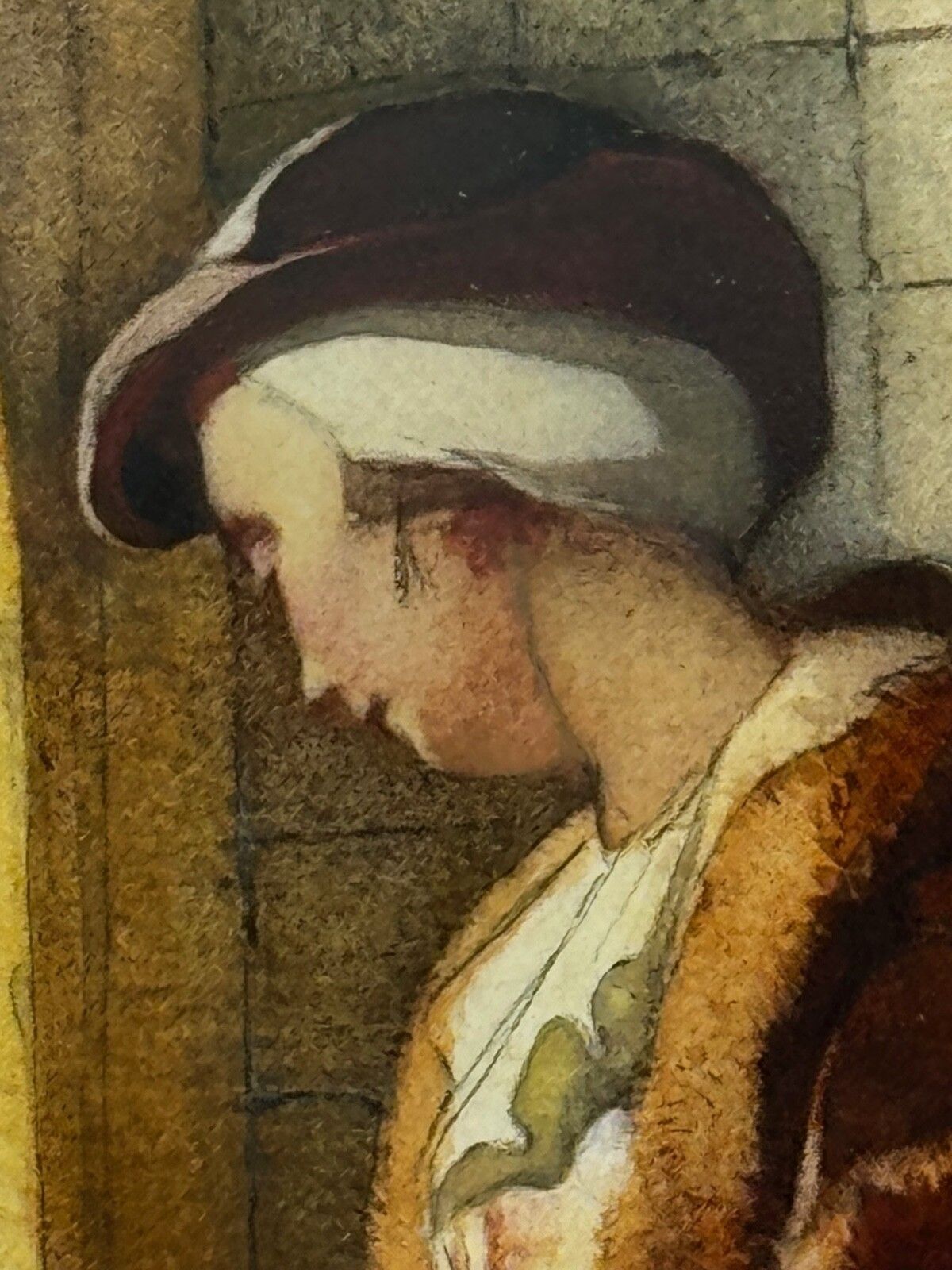 Painting Tudor Monarch Noble Mary Stuart Queen Of Scots By Christoffel Bisschop photo vintage