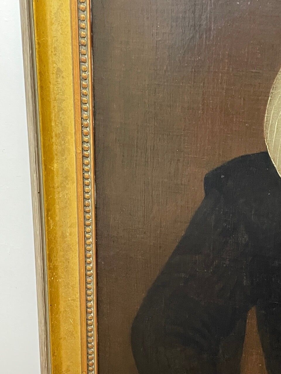 Olieverf portret Nederlandse welgestelde koopman in de stijl van Michiel Van Mierevelt ca. 1625 photo vinterior
