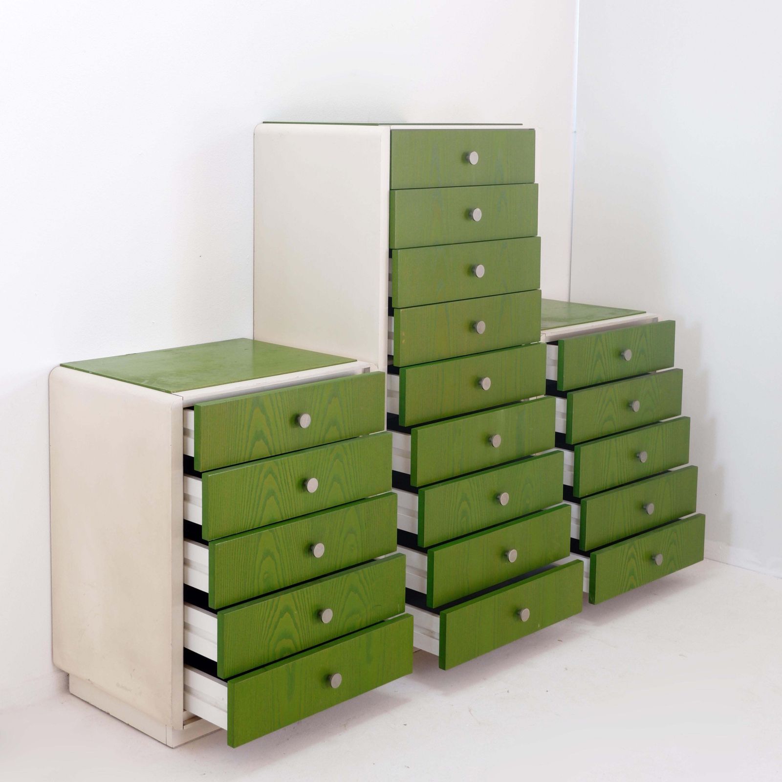 Pair Of Scandinavian Modern Bedside Tables, 1980s photo Furniture