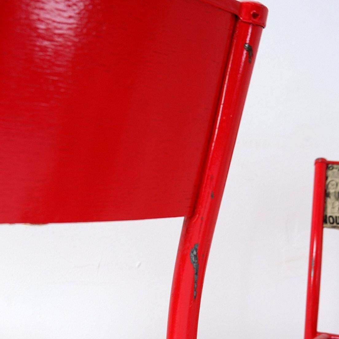 Set Of 3 Mullca 510 Revisited Chairs "Charlie Hebdo" photo furniture