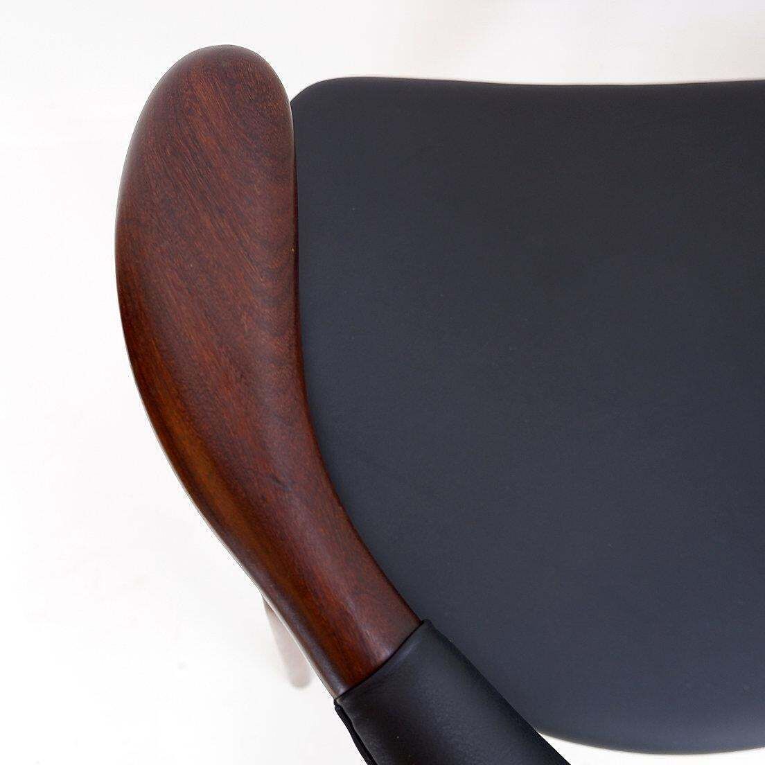 3024.0 "Cow Horn" Chairs By Tijsseling Meubelfabriek, Netherlands 1960   Set Of 4 photo