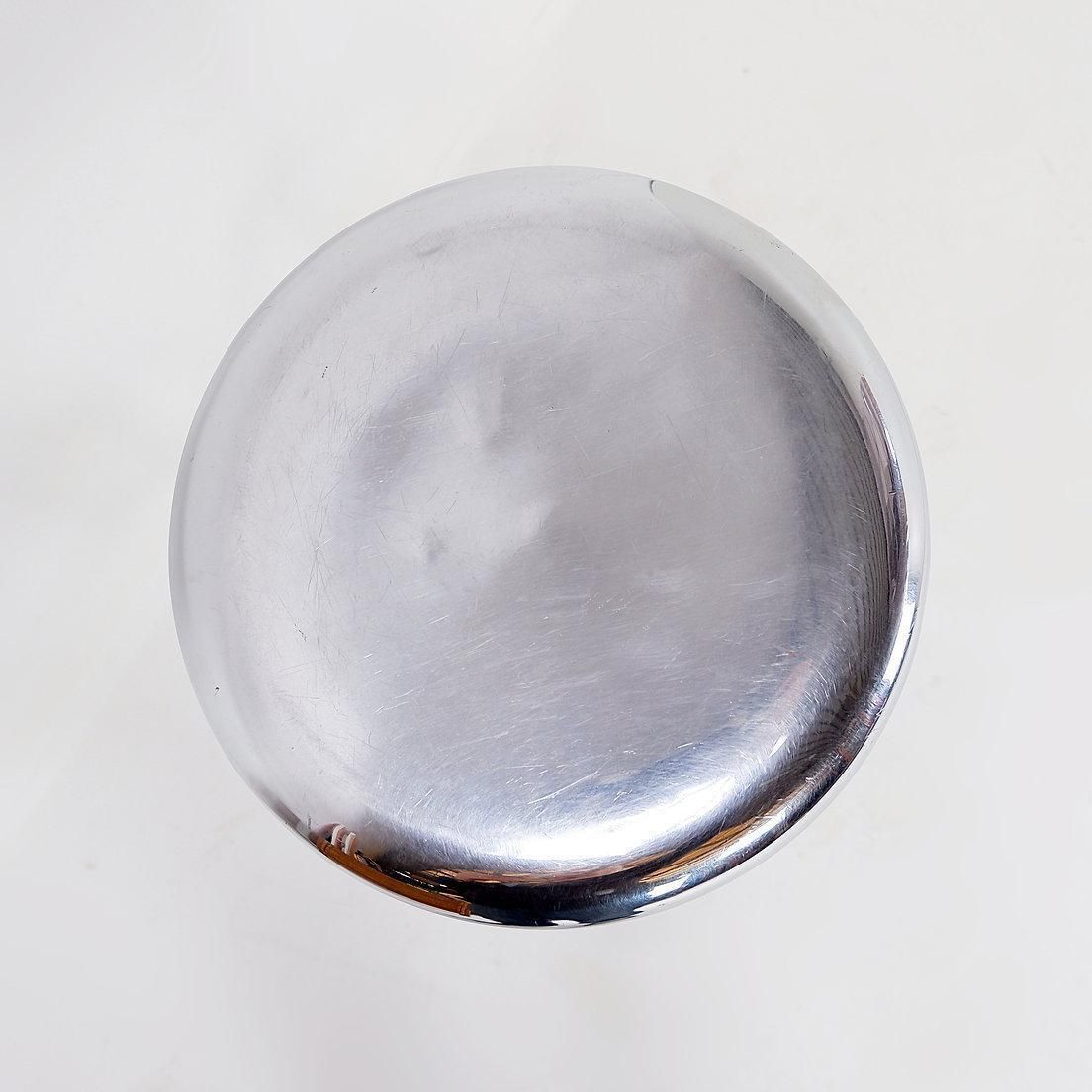 Stainless Steel Swivel Medical Stool, Industrial Style, England, 1960s photo buy