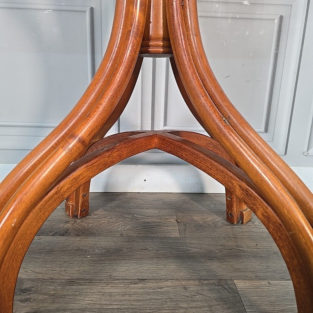 photo for sale Retro Bentwood Bistro Table Andy Thornton Cafe Pub Vintage Thonet Style Wood
