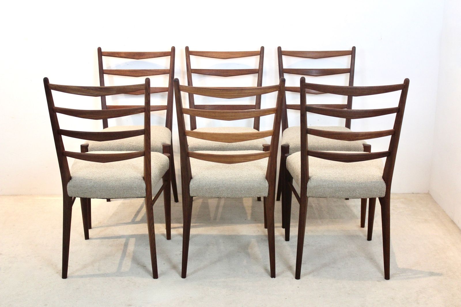 Set Of 6 Teak Dining Chairs By Cees Braakman For Pastoe photo 2198.0