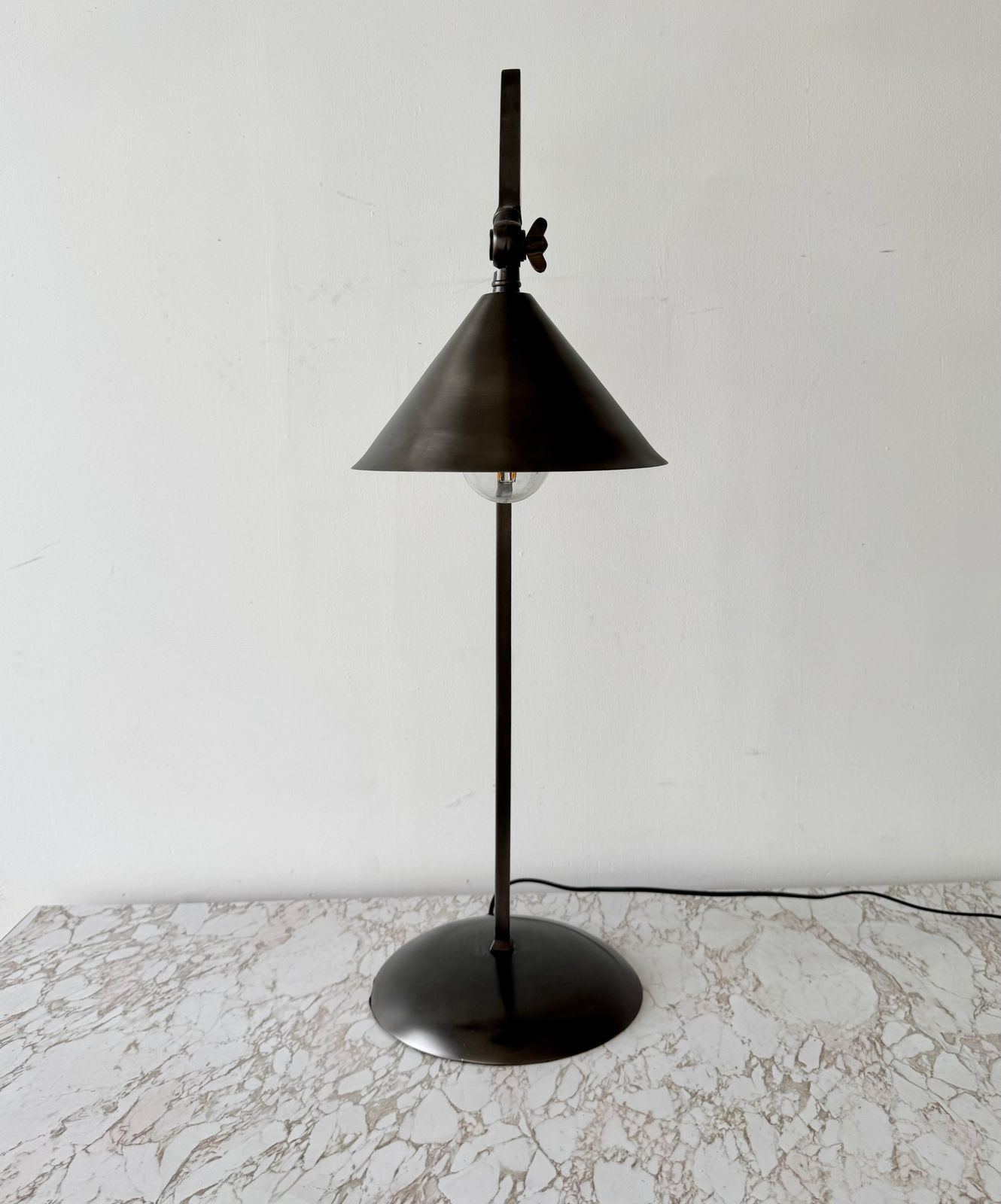 Vintage Industrial Style Desk Lamp By Andrew Martin photo 220.0