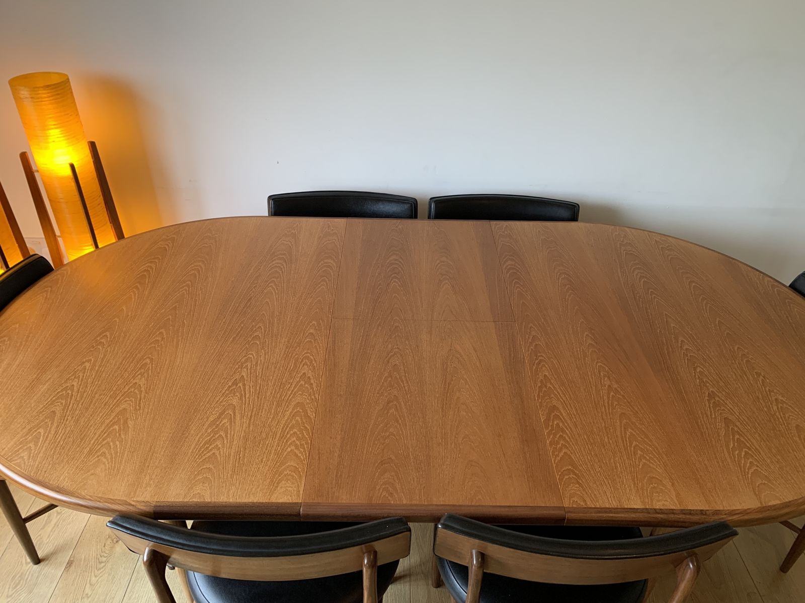 Restored G Plan Fresco Extending Table & 6 (Or 8) Victor Wilkins Dining Chairs photo 1895.0