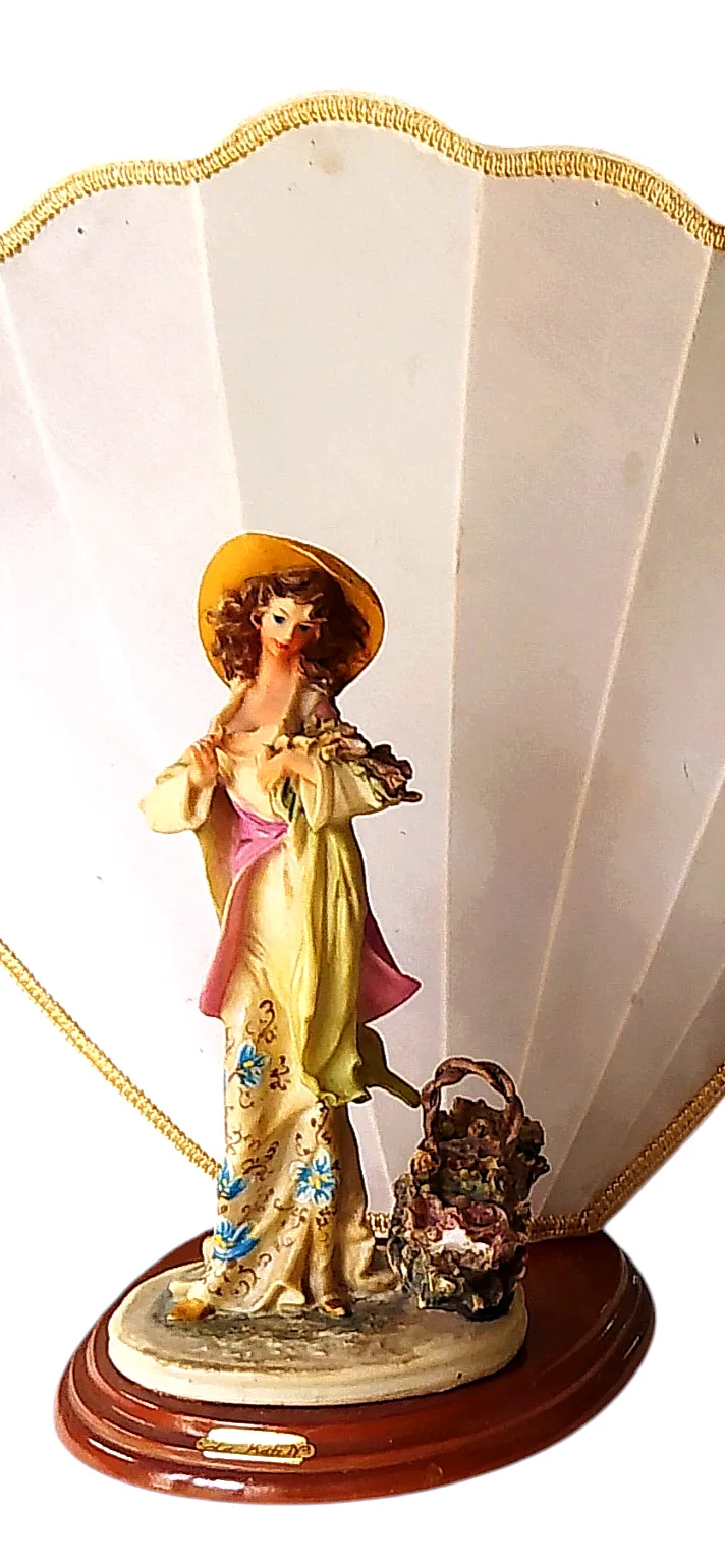 Paar Giuseppe Armani Figurine Lampen uit de jaren 1980. photo for sale