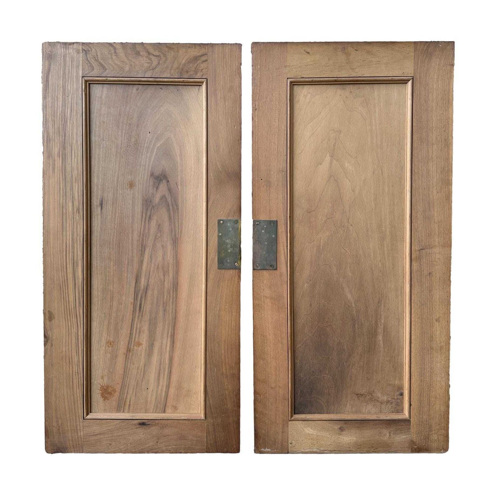 Home Fixtures Antique French Walnut Doors | Hand Carved Neo Greek Cabinet Panels | 19th Century Wall Decor photo