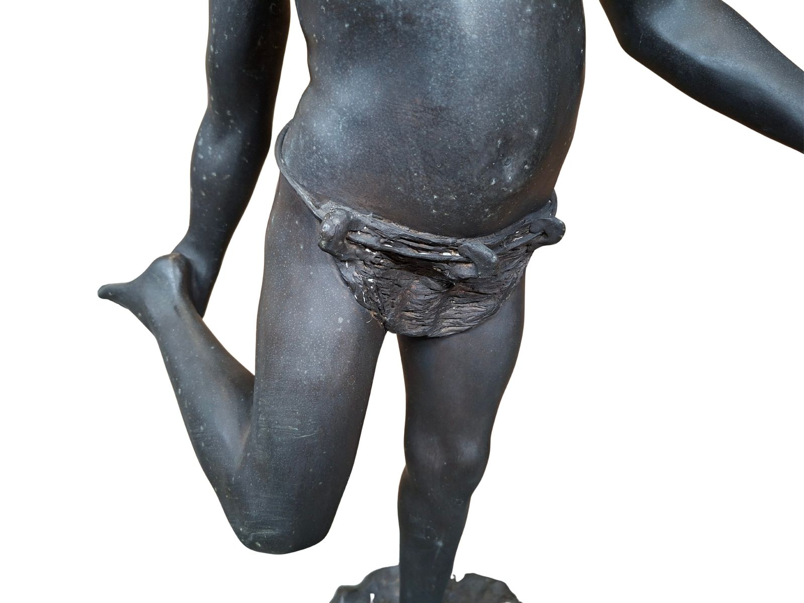 Splendida Scultura In Bronzo: "Il Bambino Morso Dal Granchio" '90 photo 1730.7