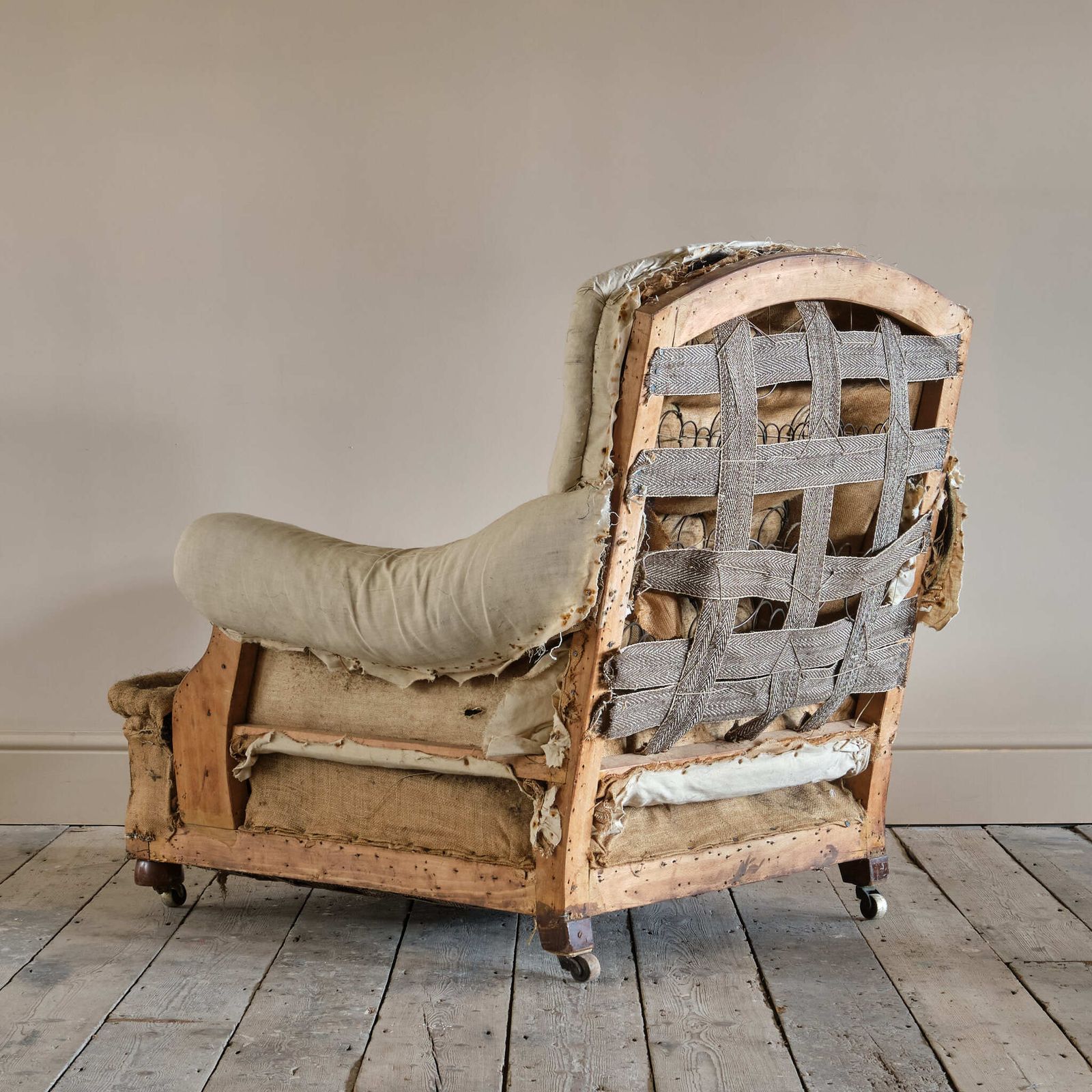 Large Country House Armchair, 1800s photo vinterior