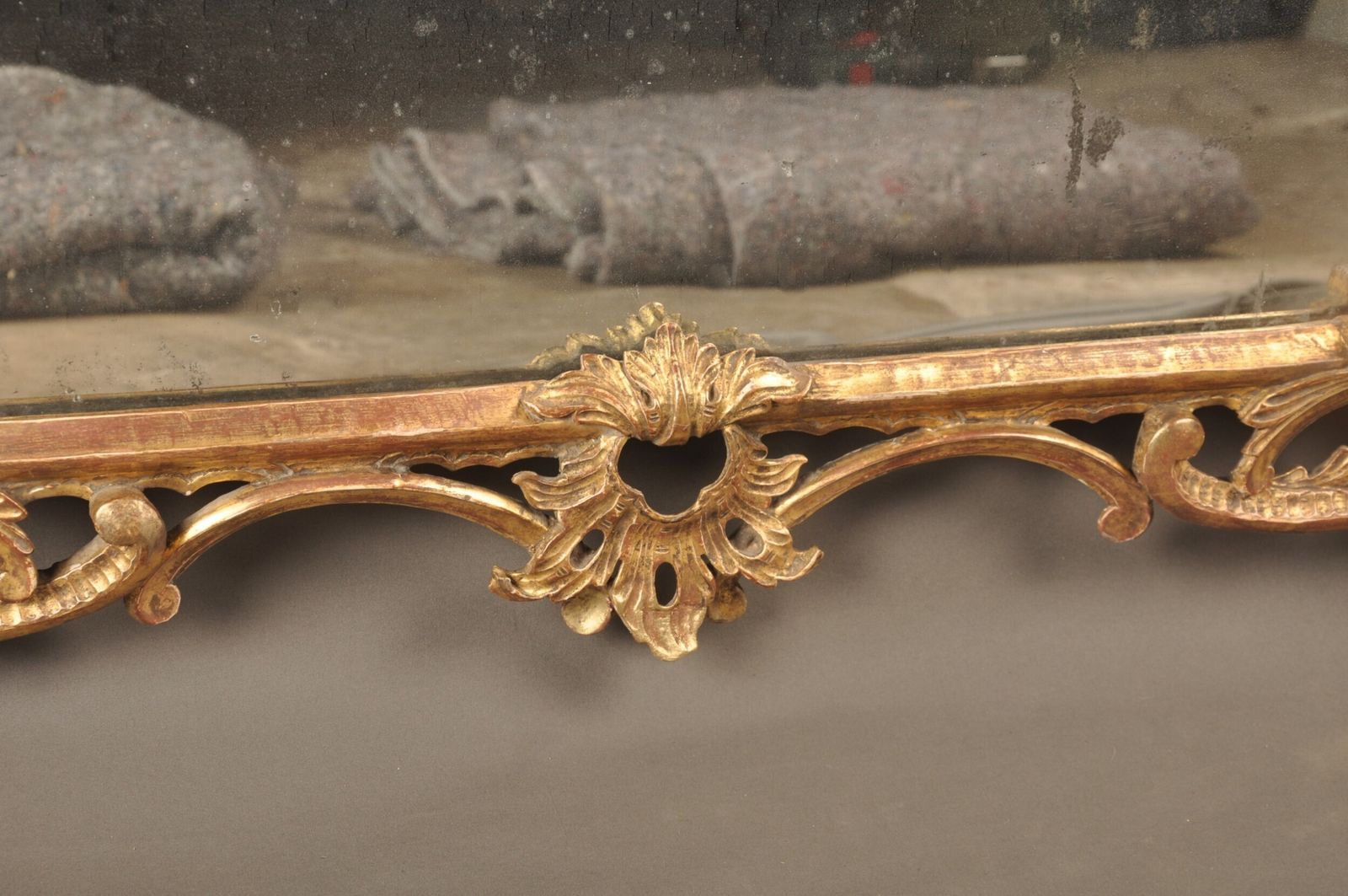 Fine & Rare 18th Century Giltwood Overmantel Mirror photo 16000.0